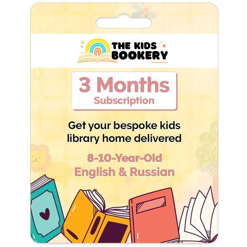 The Kids Bookery - 3 Months Kids Books Subscription - English & Russian (8 to 10+ Years)