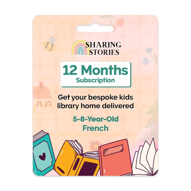 Sharing Stories - 12 Months Kids Books Subscription - French (5 to 8 Years)