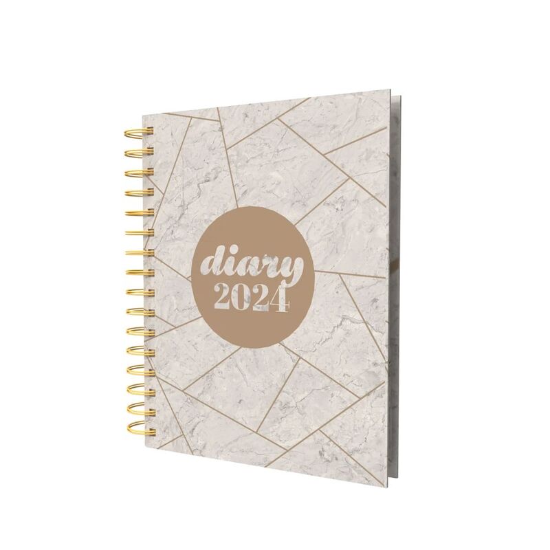 Collins Debden Scandi Calendar Year 2024 A5 Week-To-View Journal - New Geo Grey Collins Debden Scandi Calendar Year 2024 A5 Week-To-View Journal - New Geo Grey