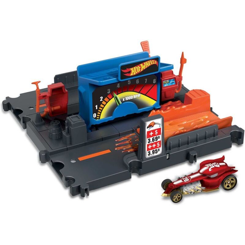 Hot Wheels City Fuel Station Shift Trackset HKX45 Hot Wheels City Fuel Station Shift Trackset HKX45