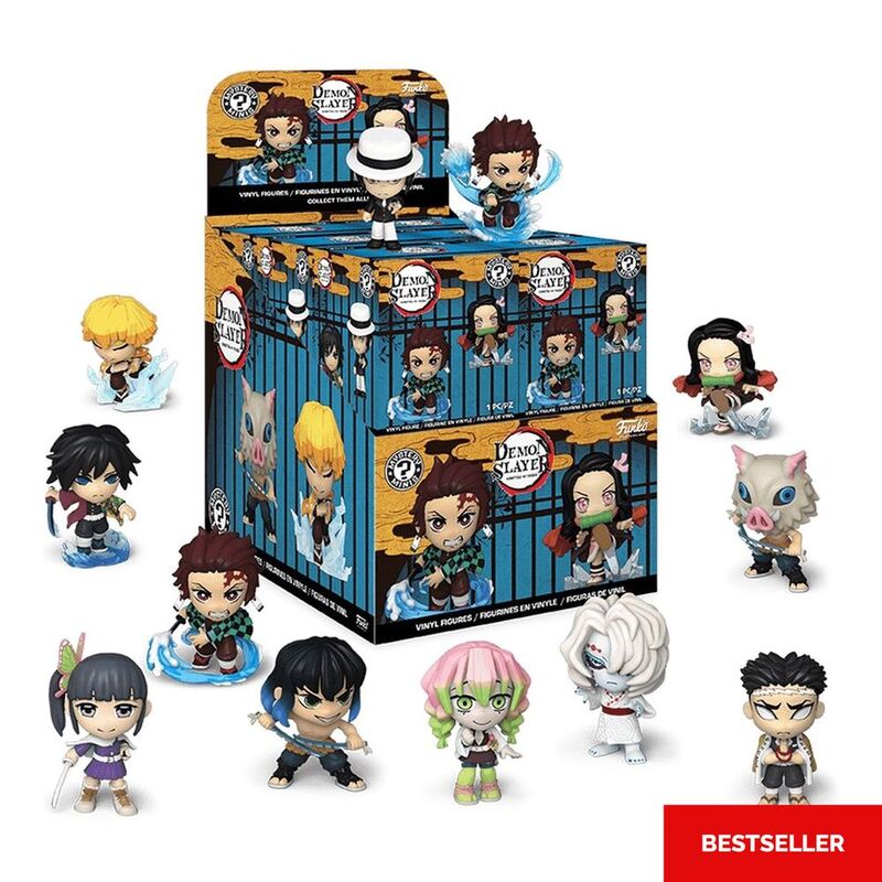Funko Pop! Mystery Minis Animation Demon Slayer 3-Inch Vinyl Figure (Assorment - Includes 1) Funko Pop! Mystery Minis Animation Demon Slayer 3-Inch Vinyl Figure (Assorment - Includes 1)