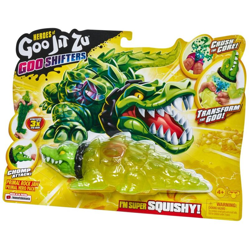 Heroes Of Goo Jit Zu Goo Shifters Primal Rock Jaw Primal Hero Pack