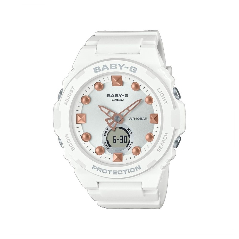 Casio Baby-G BGA-320-7A2DR Analog Digital Women's Watch White