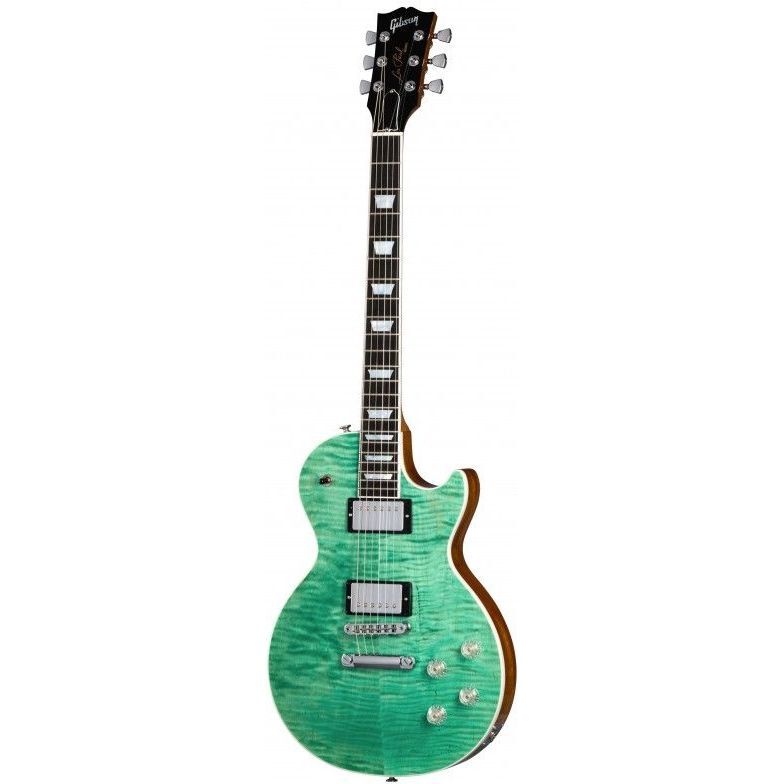 Gibson Les Paul Modern Figured Electric Guitar - Seafoam Green