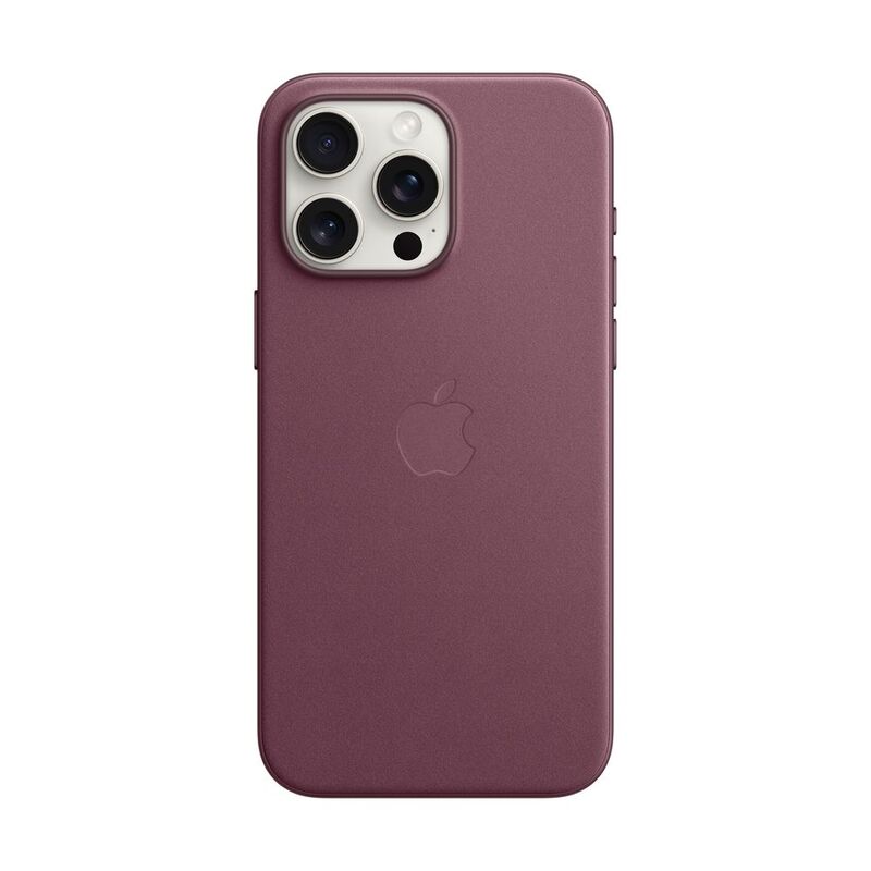 Apple iPhone 15 Pro Max FineWoven Case with MagSafe - Mulberry