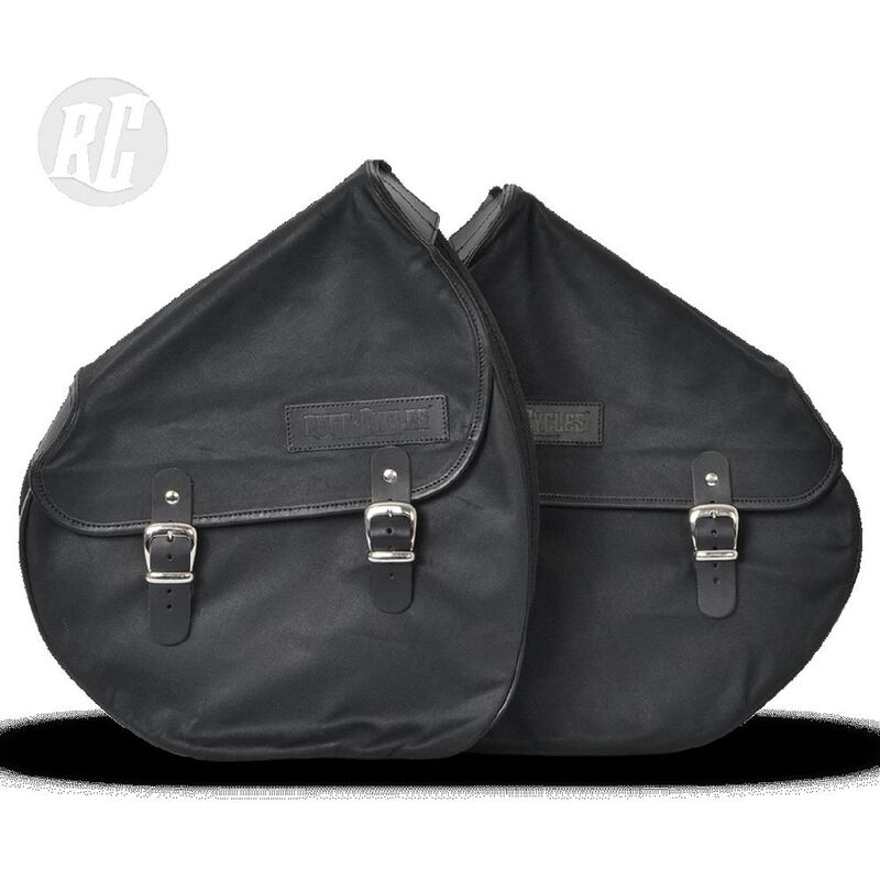 Ruff The Ruffian Saddle Bag Slim Right Black