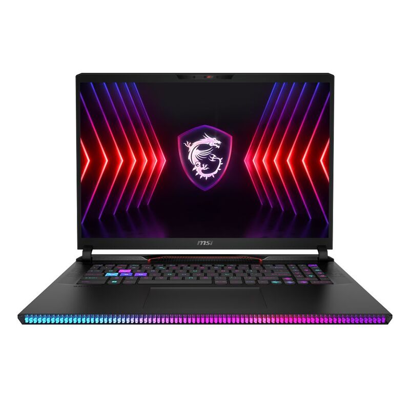 MSI Raider GE78 HX 14VIG Gaming Laptop i9-14900H/64 GB/RTX 4090 16 GB/2 TB SSD/17" QHD+ 240Hz/Win 11 - Core Black