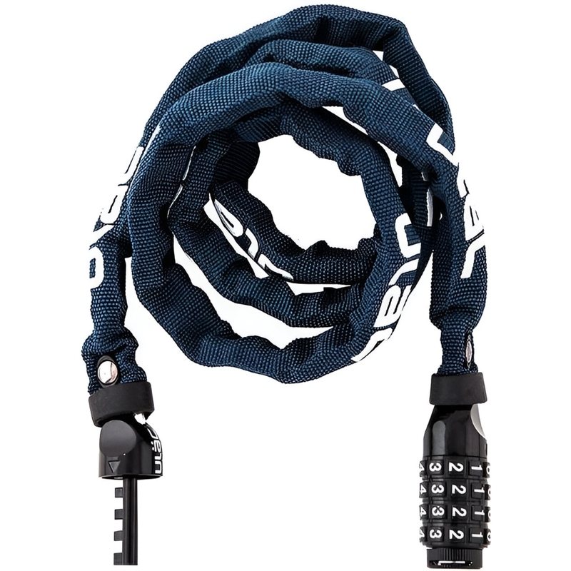 Ulac 52nd Street Steel Chain Lock Combo Navy