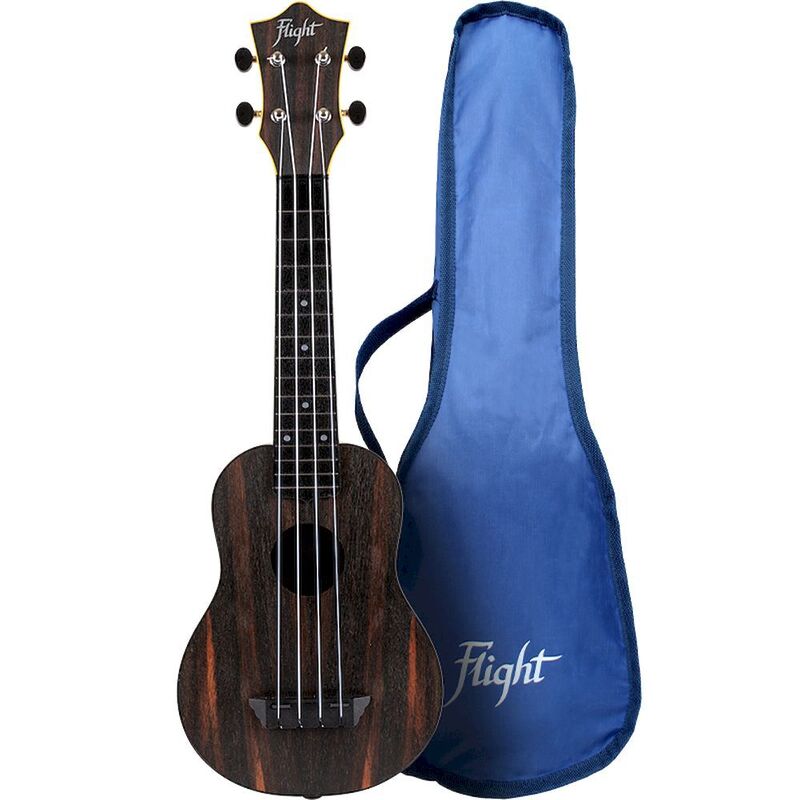 Flight TUS55 Soprano Ukulele with Bag - Amara