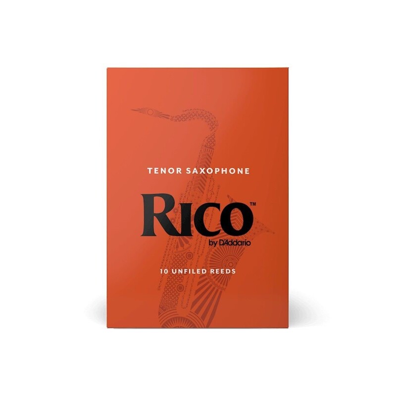 Rico by D'Addario Tenor Saxophone Reeds - Strength 2 / 5 (Box of 10) Rico by D'Addario Tenor Saxophone Reeds - Strength 2 / 5 (Box of 10)