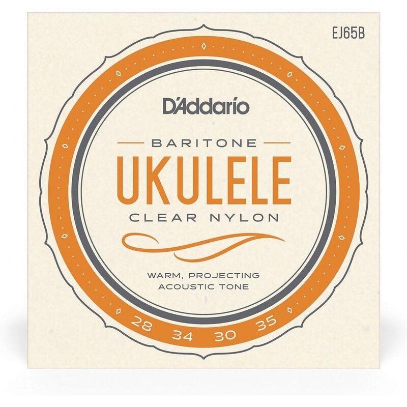 D'Addario EJ65B Pro-Arté Custom Extruded Nylon Ukulele Strings - Baritone