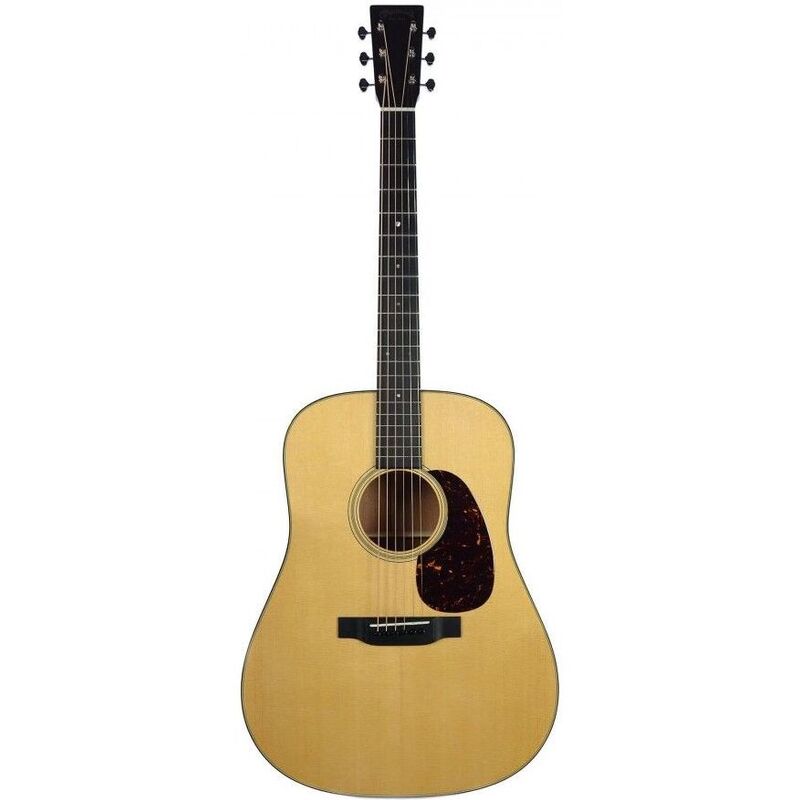 Martin Guitar D18 Standard Dreadnought - Natural - Includes Martin Hard Shell Case