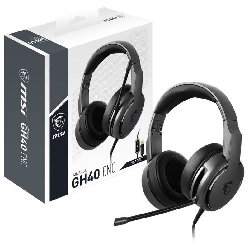 MSI Immerse GH40 ENC Gaming Headset MSI Immerse GH40 ENC Gaming Headset