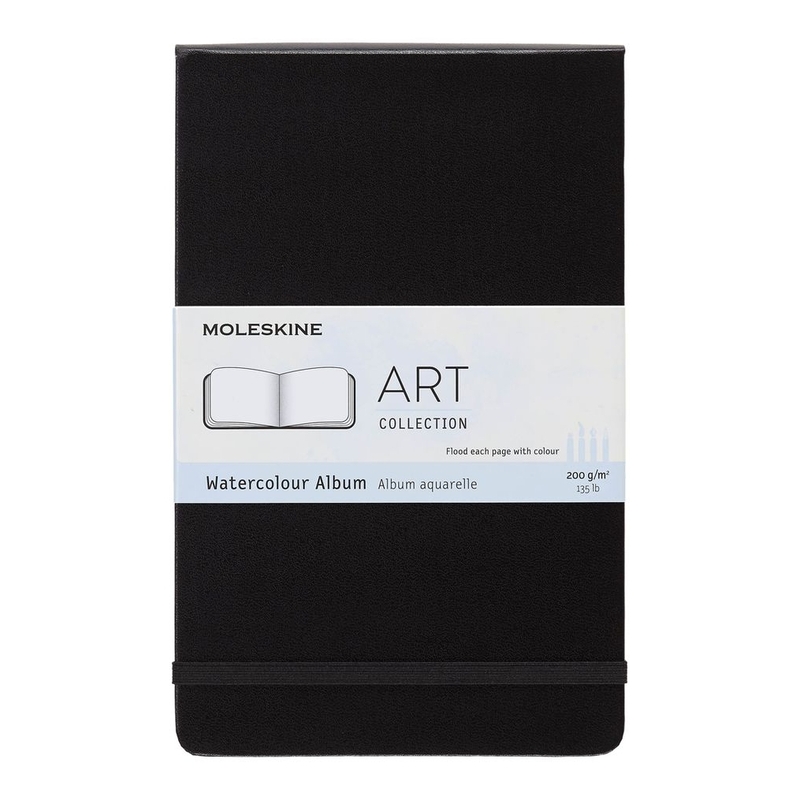 Moleskine Art Watercolor Album Large Black