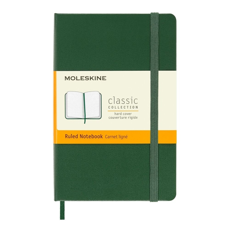 Moleskine Notebook Pocket Ruled Myrtle Green Hard Moleskine Notebook Pocket Ruled Myrtle Green Hard