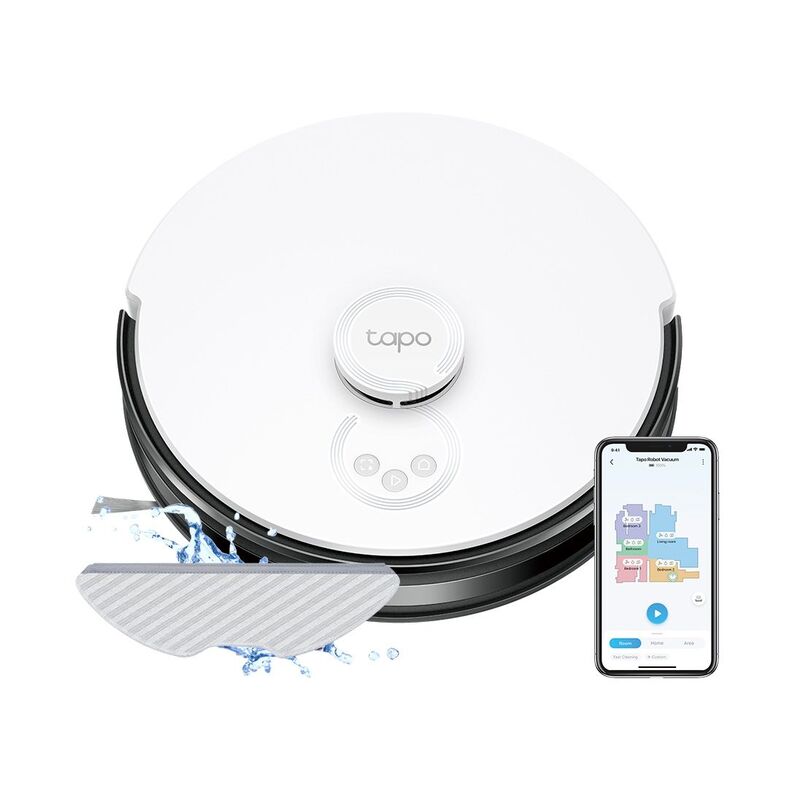 Tapo RV30 LiDAR Navigation Robot Vacuum & Mop