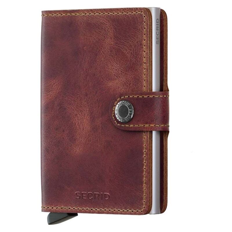 Secrid Miniwallet - Vintage Leather - Brown Secrid Miniwallet - Vintage Leather - Brown