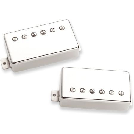 Seymour Duncan 11104-04-Nc High Voltage Humbucker 2-Pieces Pickup Set - Nickel Cover