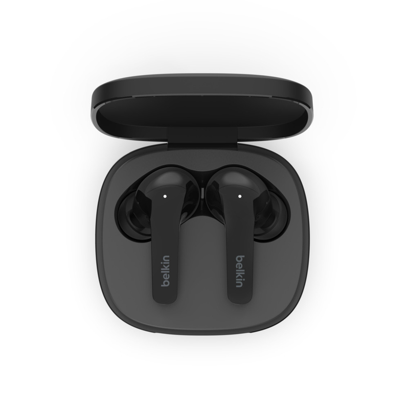 Belkin Soundform Flow Noise Cancelling Earbuds - Black