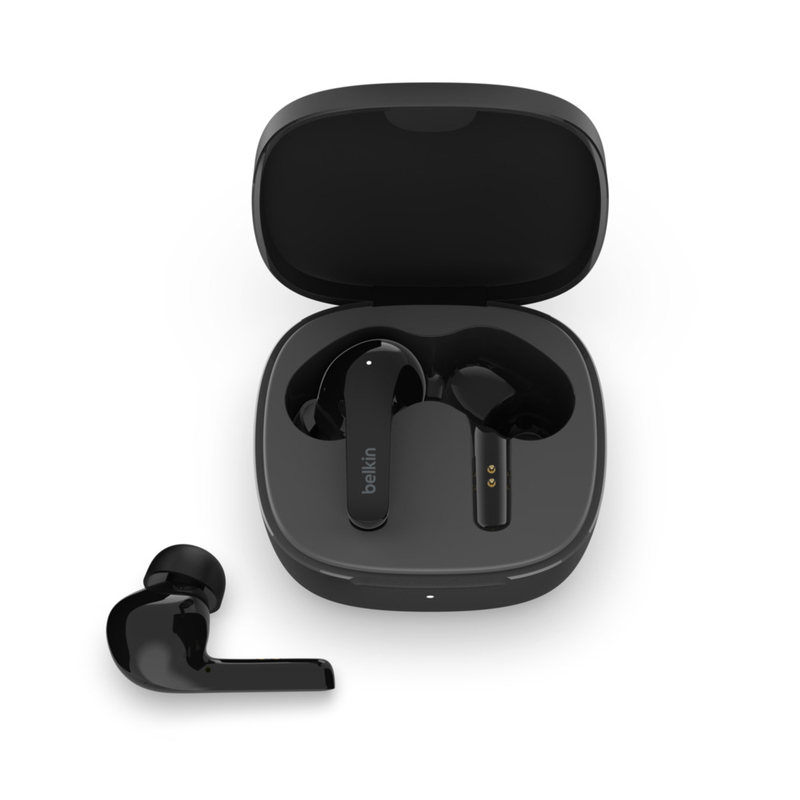 Belkin Soundform Flow Noise Cancelling Earbuds - Black