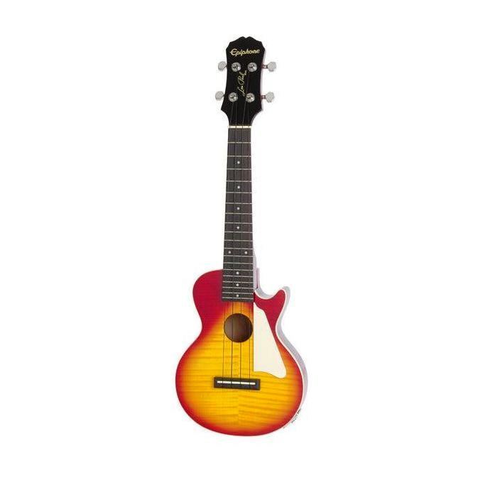 Epiphone Les Paul Acoustic/Electric Tenor Ukulele Outfit - Heritage Cherry Sunburst