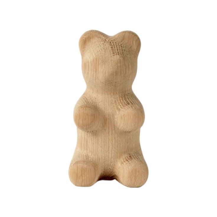 Boyhood Gummy Bear Oak Smoked Wood Display Figure - Large (23cm)