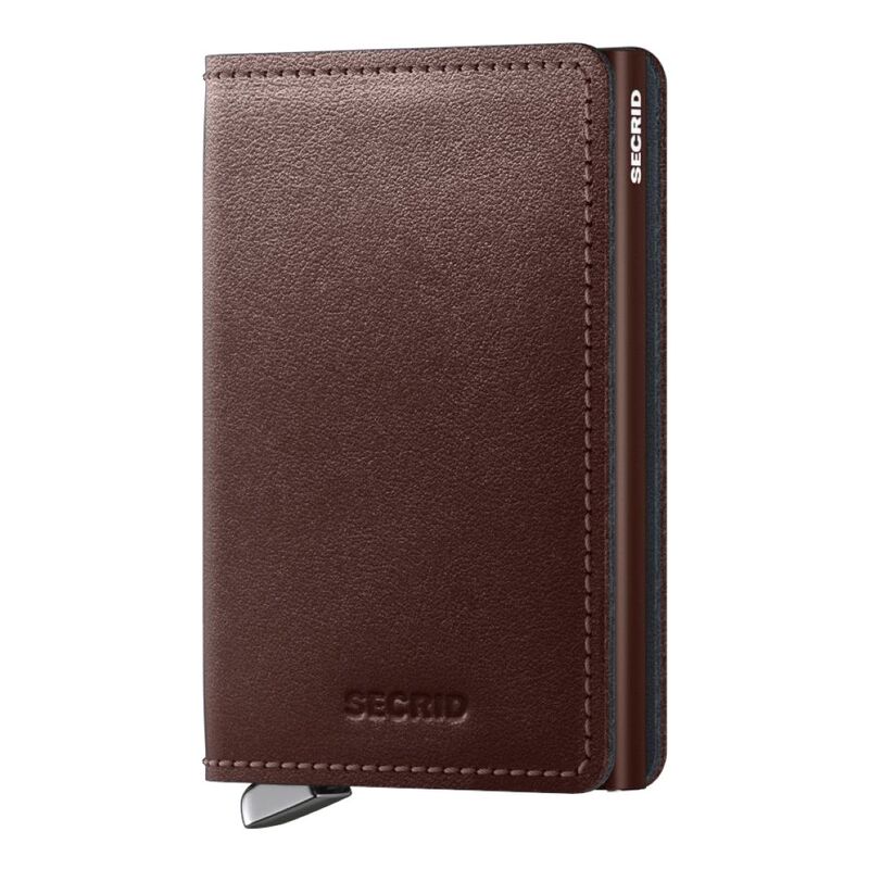 Secrid Slimwallet - Dusk Leather - Brown