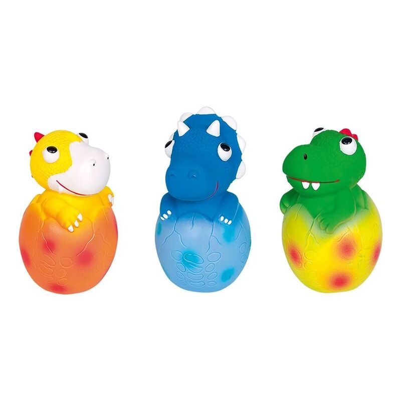 Vadigran Dog Toy Latex Dinosaur Egg 15cm (Assortment - Includes 1)