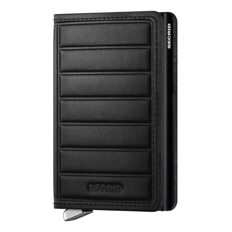 Secrid Slimwallet Emboss Lines Black