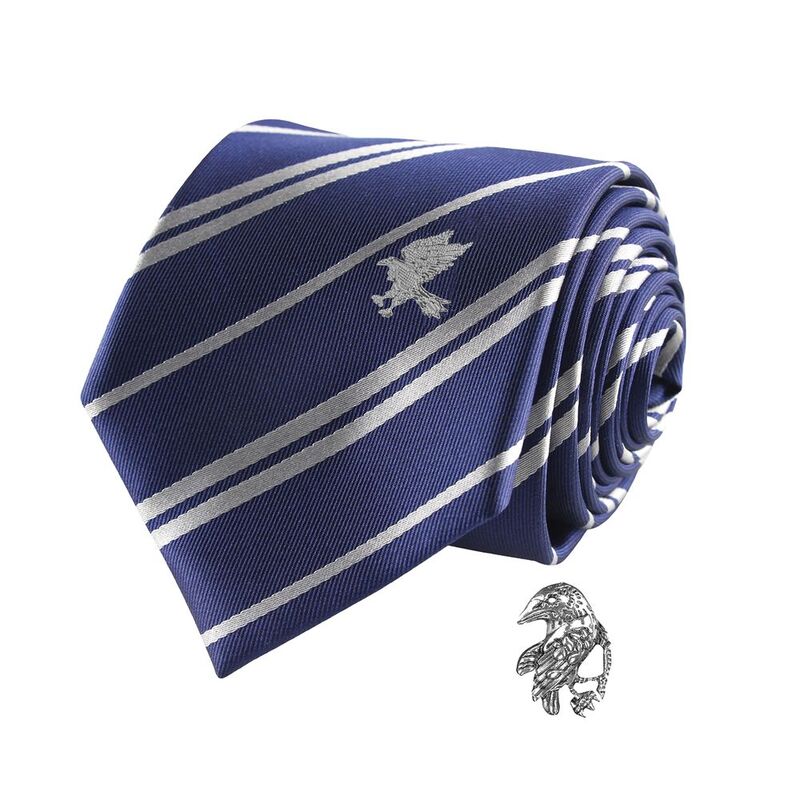 Cinereplicas Harry Potter Necktie Deluxe Box Set Ravenclaw (With Metal Pin)