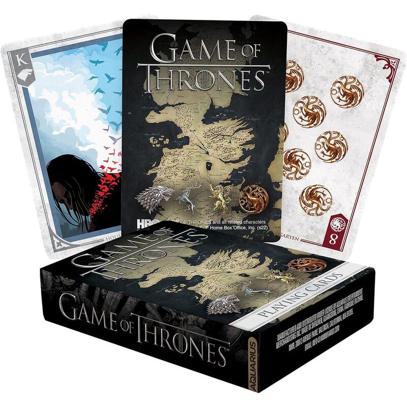 Aquarius Games of Thrones Playing Cards