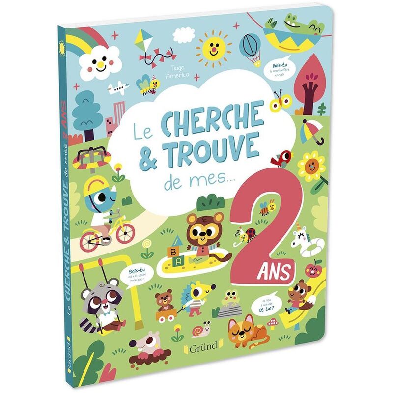 Cherche-Et-Trouve De Mes 2 Ans - Album Tout-Carton - Apartir De 2 Ans Relie | Tiago Americo