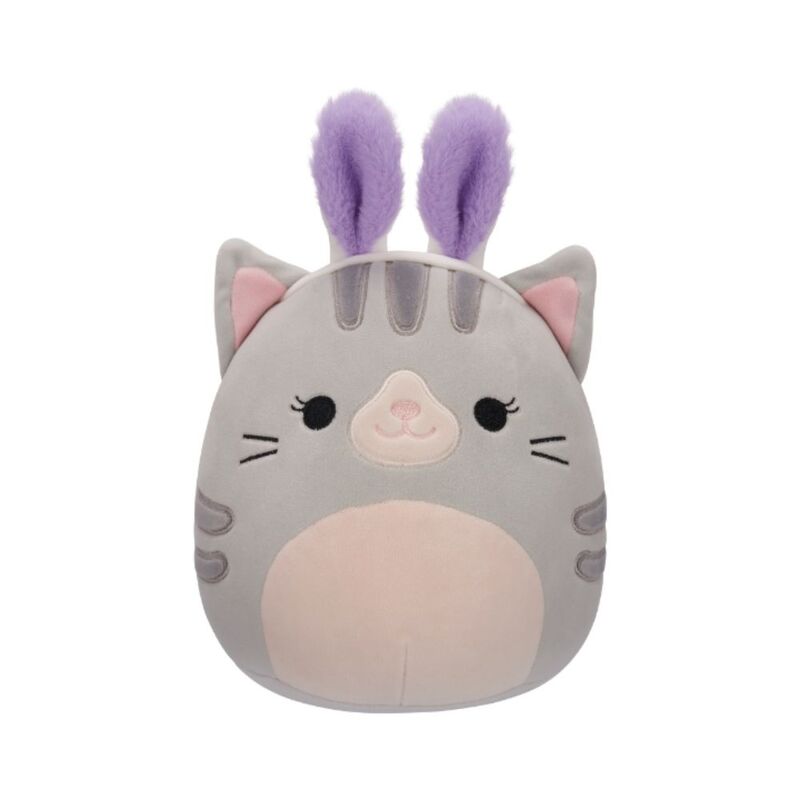 Squishmallows Tally The Grey Cat 7.5-Inch Plush Toy