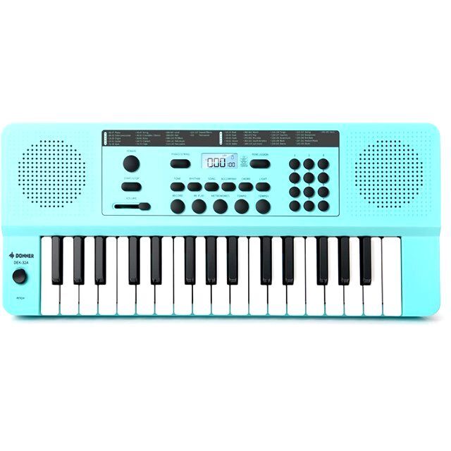 Donner DEK-32A 32-Key Electric Keyborad - Blue