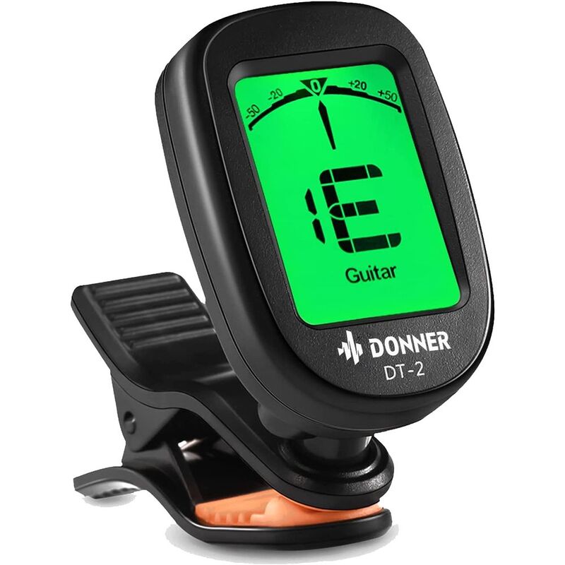 Donner DT-2 Clip On Guitar Tuner - Black Donner DT-2 Clip On Guitar Tuner - Black