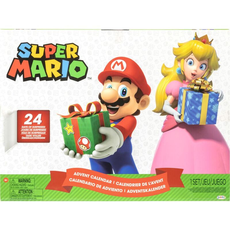Jakks Pacific Nintendo Super Mario Holiday Advent Calendar