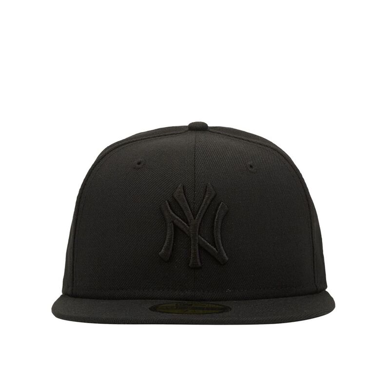New Era Black On Black New York Yankees Black/Black Cap New Era Black On Black New York Yankees Black/Black Cap