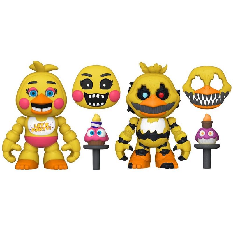 Funko Pop! Snap Games Five Nights At Freddys Nightmare Chica And Toy Chica 3.5-Inch Vinyl Figure (Pack of 2) Funko Pop! Snap Games Five Nights At Freddys Nightmare Chica And Toy Chica 3.5-Inch Vinyl Figure (Pack of 2)