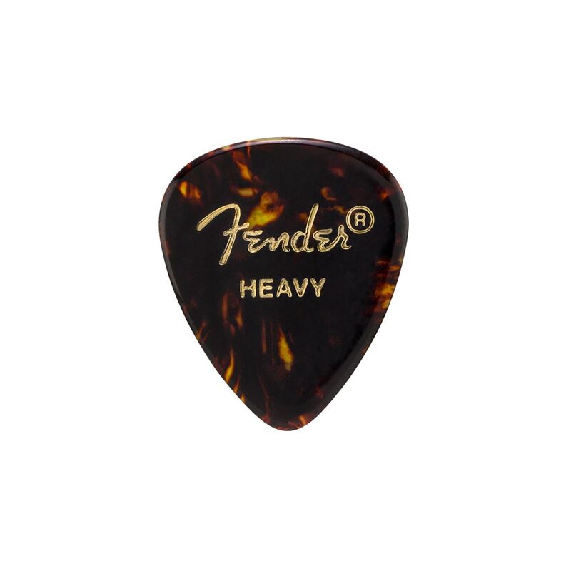 Fender 451 Shell Heavy Guitar Picks (Pack Of 12) Fender 451 Shell Heavy Guitar Picks (Pack Of 12)