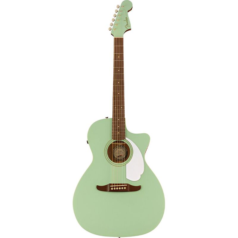 Fender Newporter Player Auditorium Acoustic-Electric Guitar - Surf Green