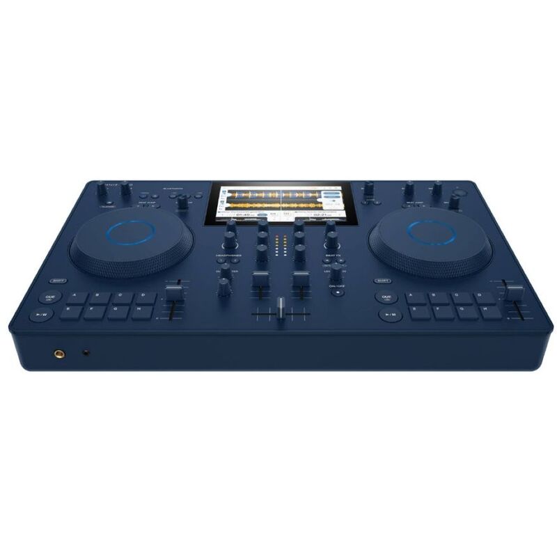 Alphatheta Omnis Duo All-In-One Battery Powered Dj Controller System - Blue