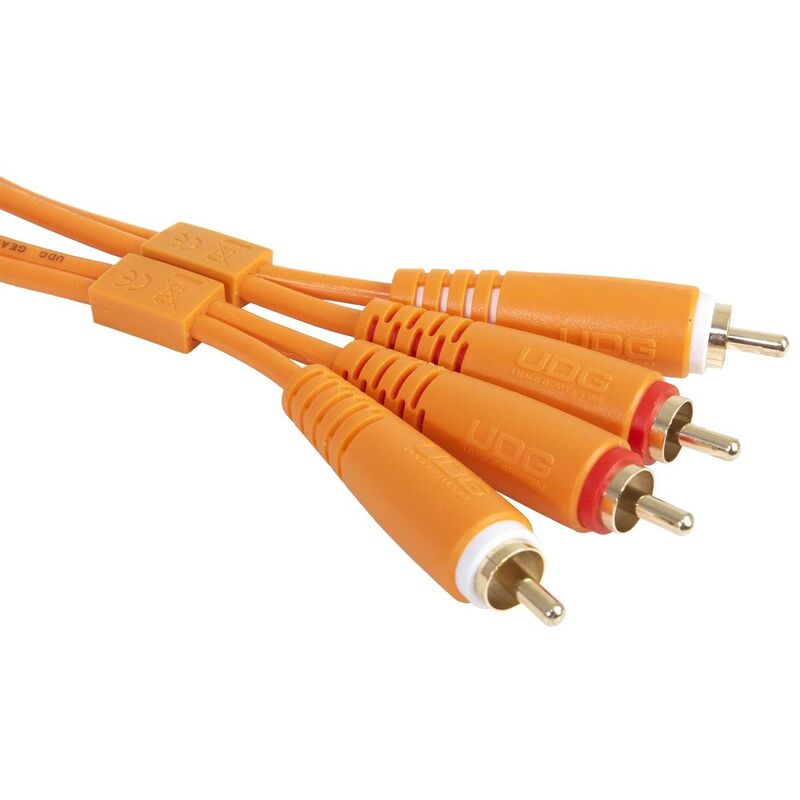 UDG U97001OR Ultimate Audio RCA 1.5M Cable - Orange UDG U97001OR Ultimate Audio RCA 1.5M Cable - Orange