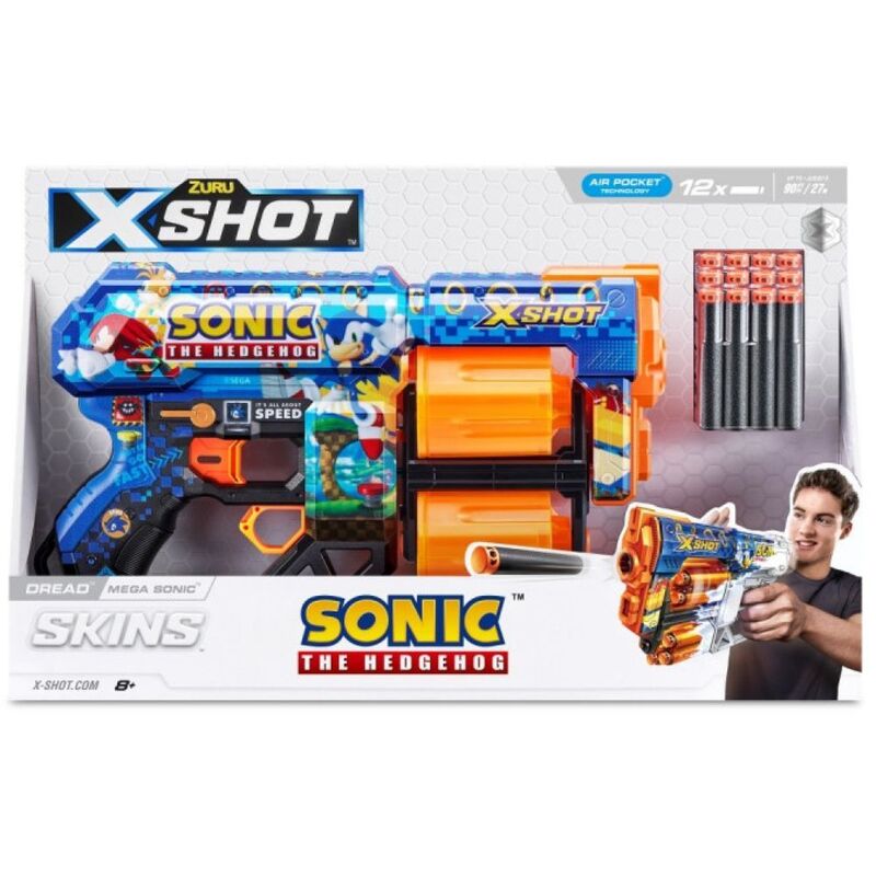 X-Shot Skins Dread Sonic (12 Darts)-176