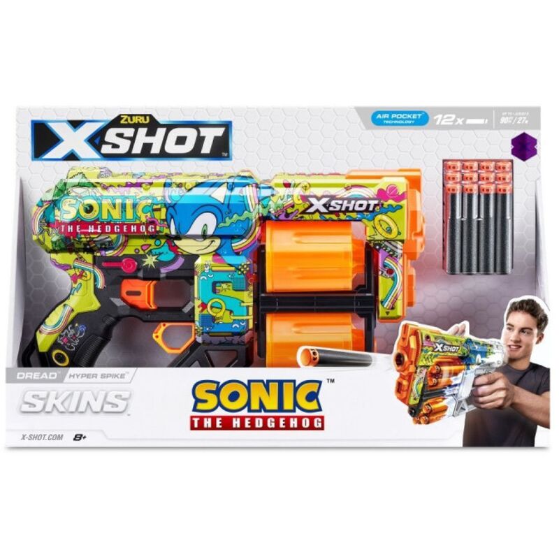 X-Shot Skins Dread Sonic (12 Darts)-190