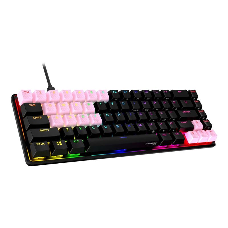 HyperX Rubber Keycaps - Pink (US Layout)