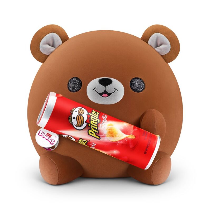 Zuru Snackles Series 1 Terry The Bear & Pringles Medium 13-Inch Plush Toy Zuru Snackles Series 1 Terry The Bear & Pringles Medium 13-Inch Plush Toy