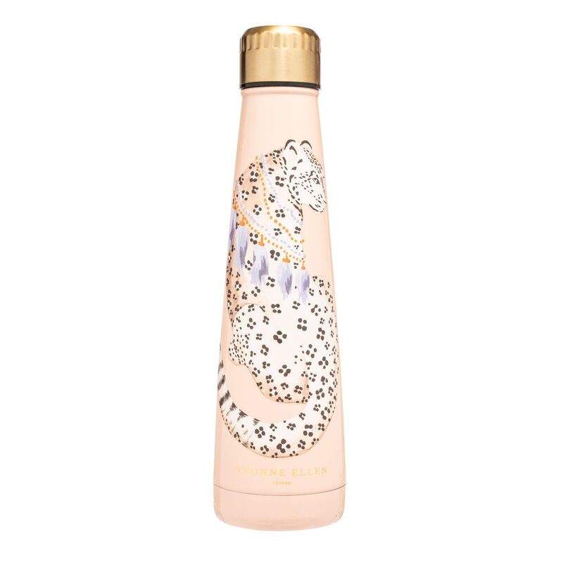 Yvonne Ellen Stainless Steel Water Bottle - Cheetah