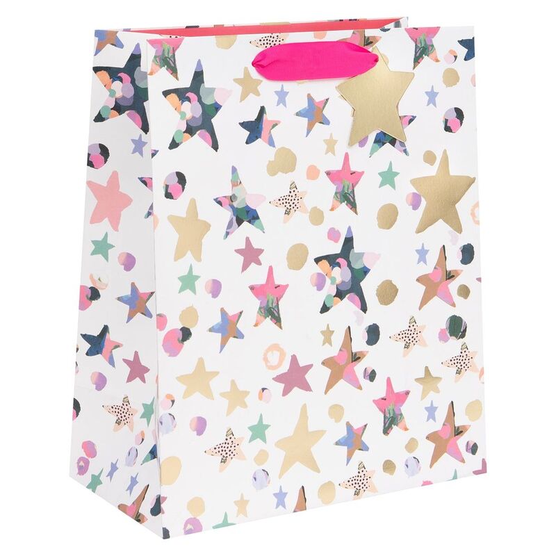 Glick Stephanie Dyment Stars Large Gift Bag (13.5 x 26 x 31.5 cm)