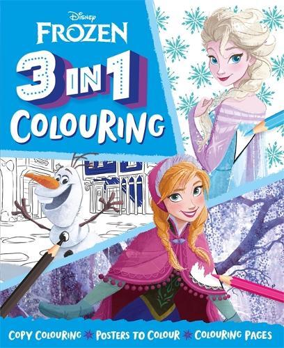 Disney Frozen - 3-In-1 Colouring | Igloo Books