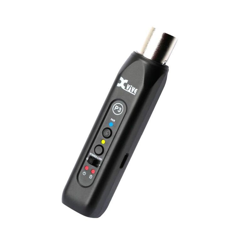 Xvive P3 Wireless Xlr Bluetooth Receiver - Black